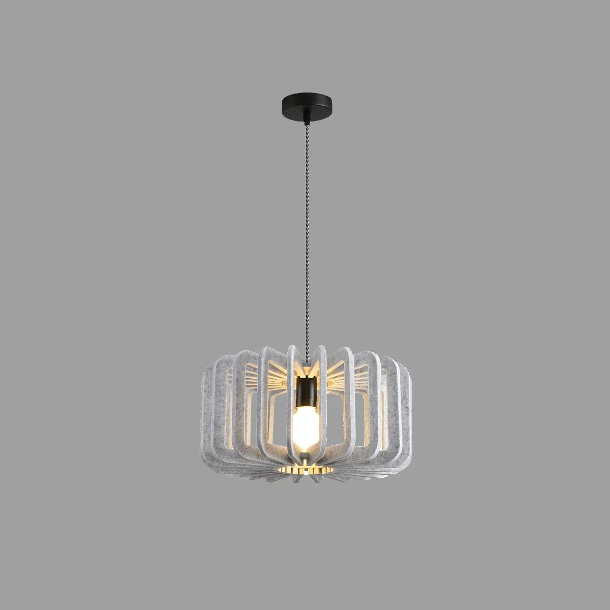 Column Shaped Birdcage Acoustic Pendant Light | Lersk