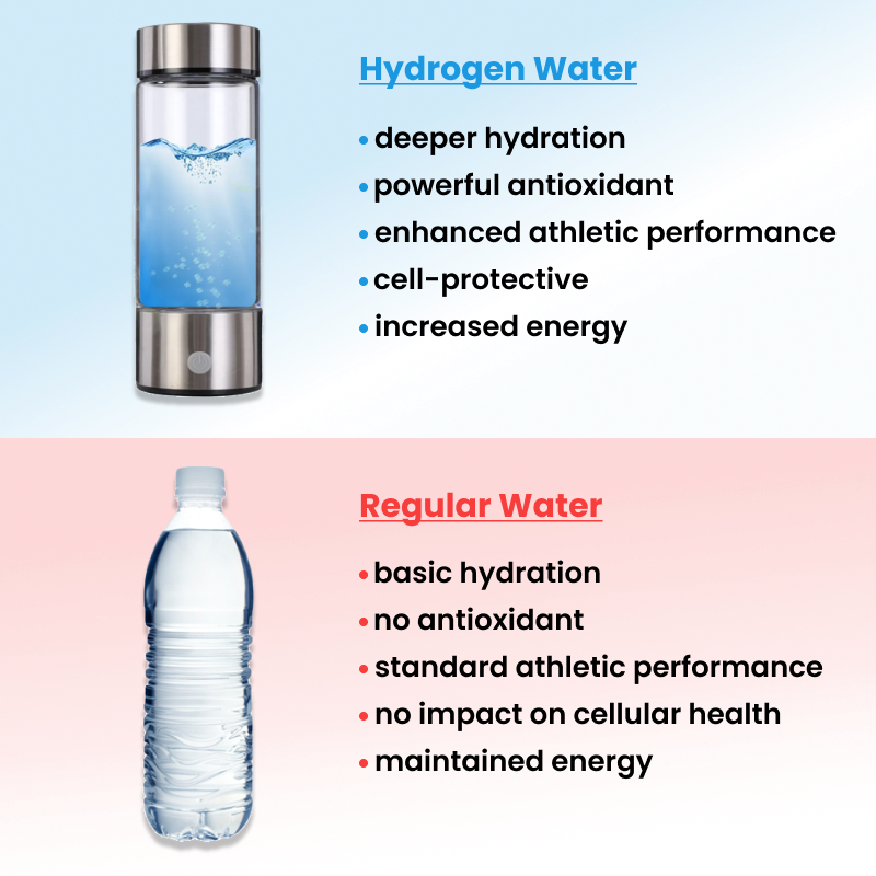 Hydrogenvandflaske til sundhedsinteresserede Antioxidant Hydrering | Lersk