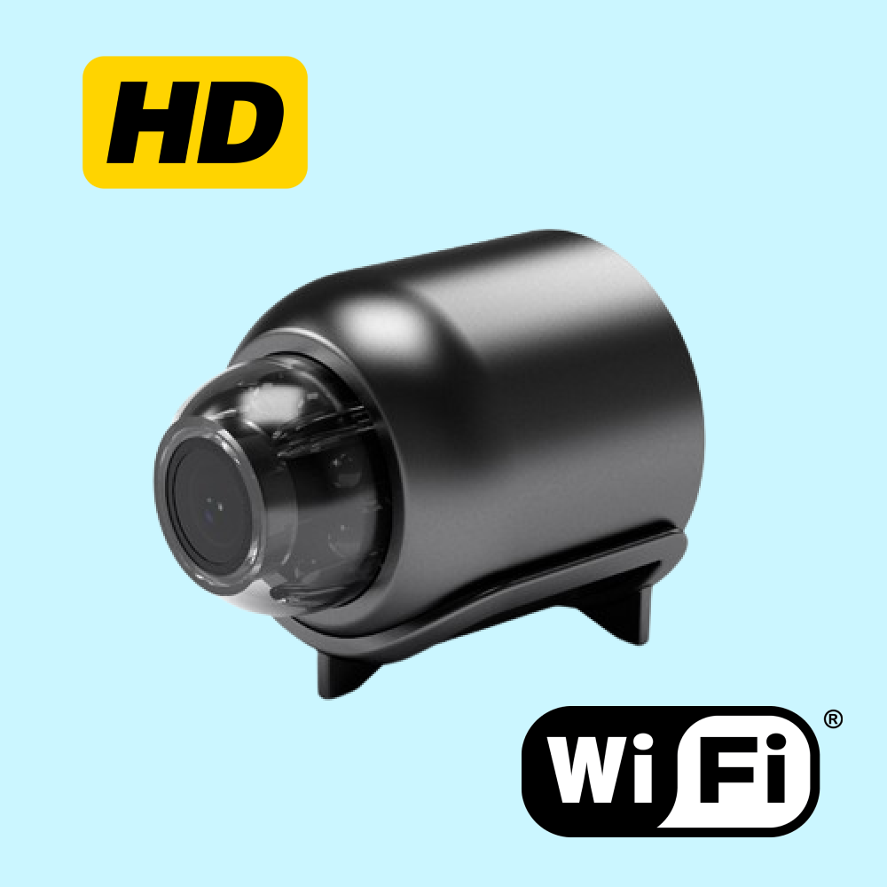 NovaGuard 1080P Mini Telecamera WiFi Impermeabile con Visione Notturna a 160 Gradi | Lersk