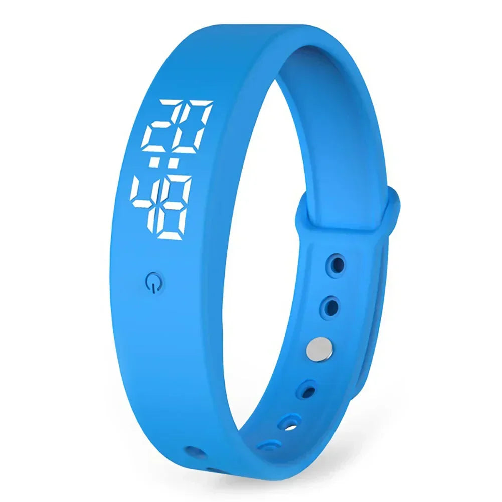 BraceletV9 Wasserdichte Smartwatch mit Vibrationsalarm für den täglichen Gebrauch und zuverlässige Zeitmessung | Lersk