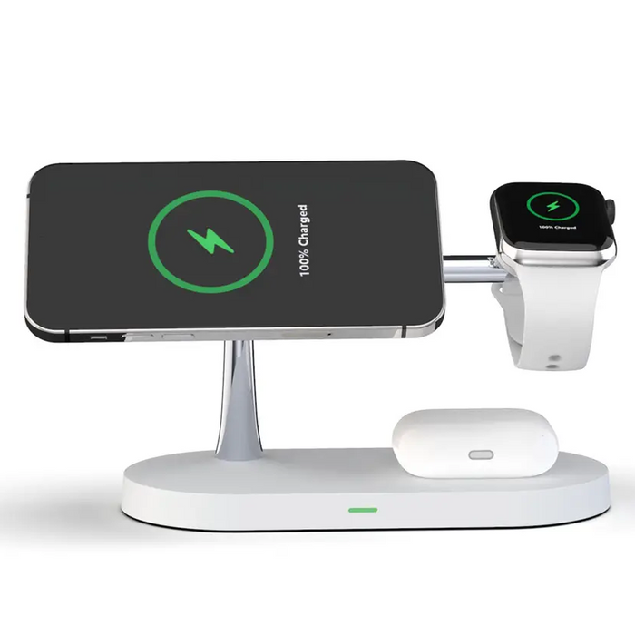 NovaCharge 5-i-1 magnetisk dockingstation med natlys | Lersk