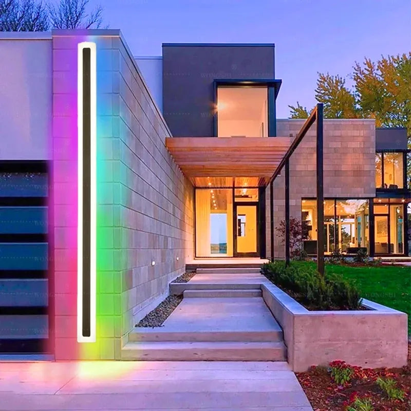 Luz de Pared Impermeable RGB LumaHaven para Interior y Exterior | Lersk