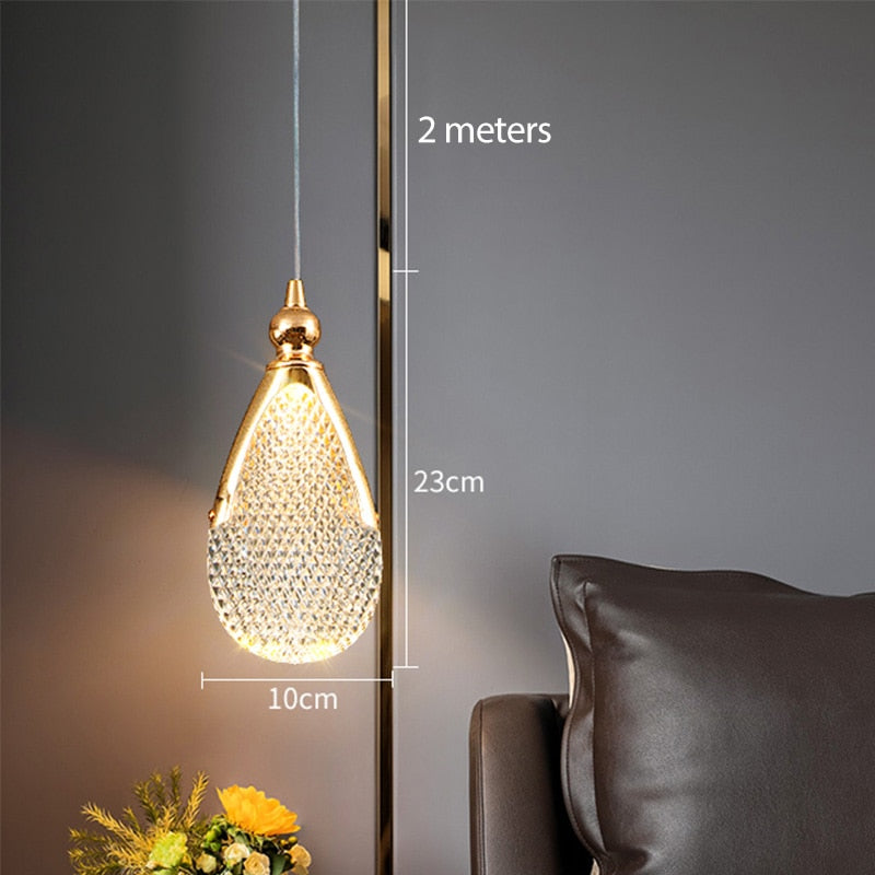 Aurelia Nordic 3-Style LED Pendant Light with Warm Glow | Lersk