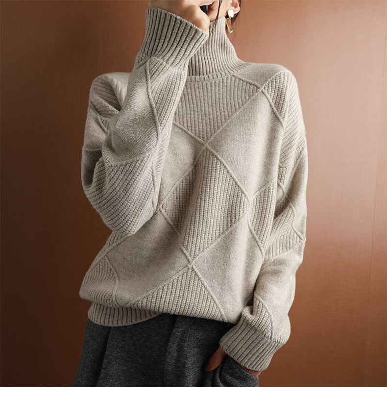 Liora Cashmere Turtleneck Sweater for Everyday Luxury | Lersk