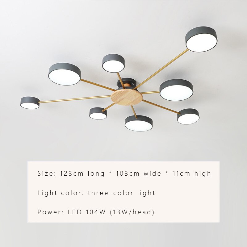 Luminax | Lampadario LED Moderno Scandinavo | Lersk