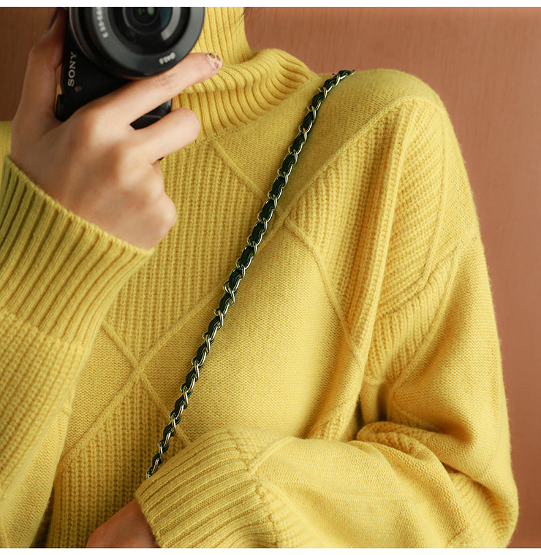 Liora Cashmere Turtleneck Sweater for Everyday Luxury | Lersk