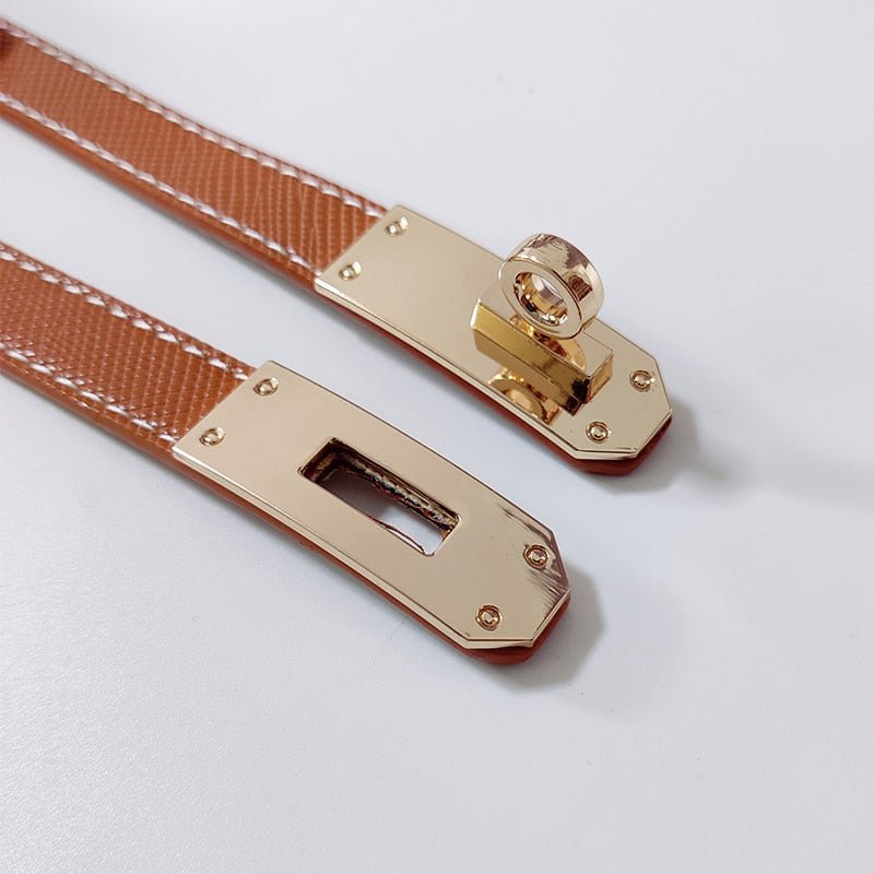 Customizable Women's Leather Belt Chic Versatile And Stylish Accessory For Modern Wardrobes | Lersk