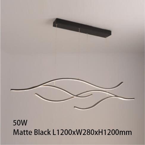 LuminaNova Geometrischer LED-Kronleuchter mit abstraktem Design | Lersk