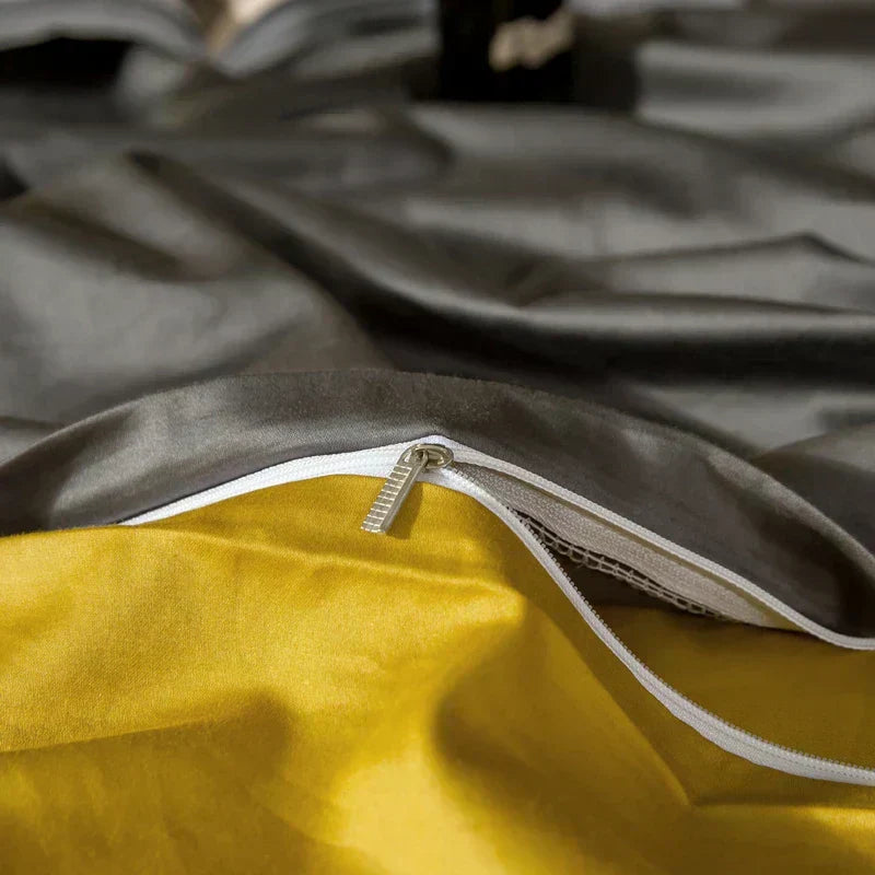 Set biancheria da letto Aurelia Dove and Sun in lino cotone egiziano | Lersk