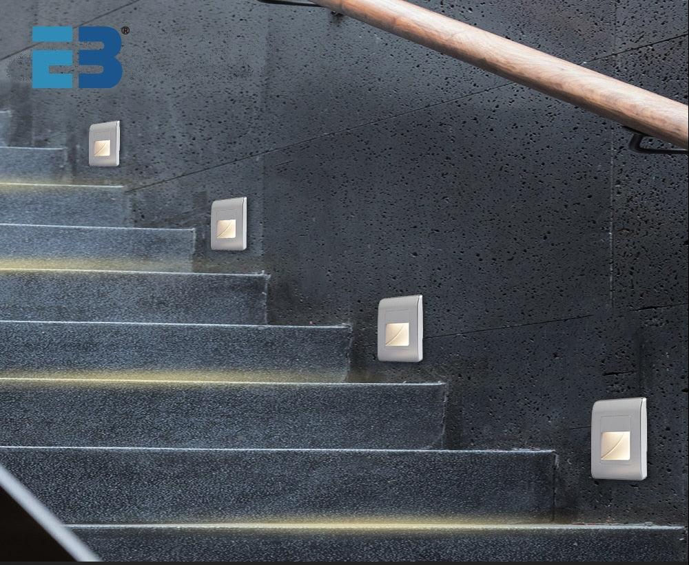 AstraLite LED schodové světlo s PIR pohybovým senzorem Čtyři barevné režimy | Lersk