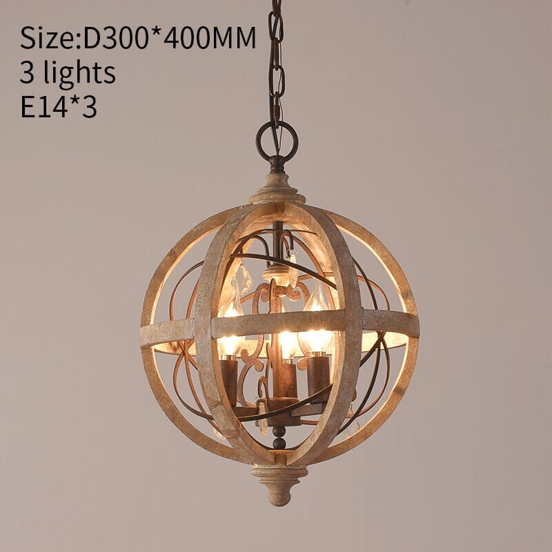 Heirloom Wooden Chandelier | Lersk
