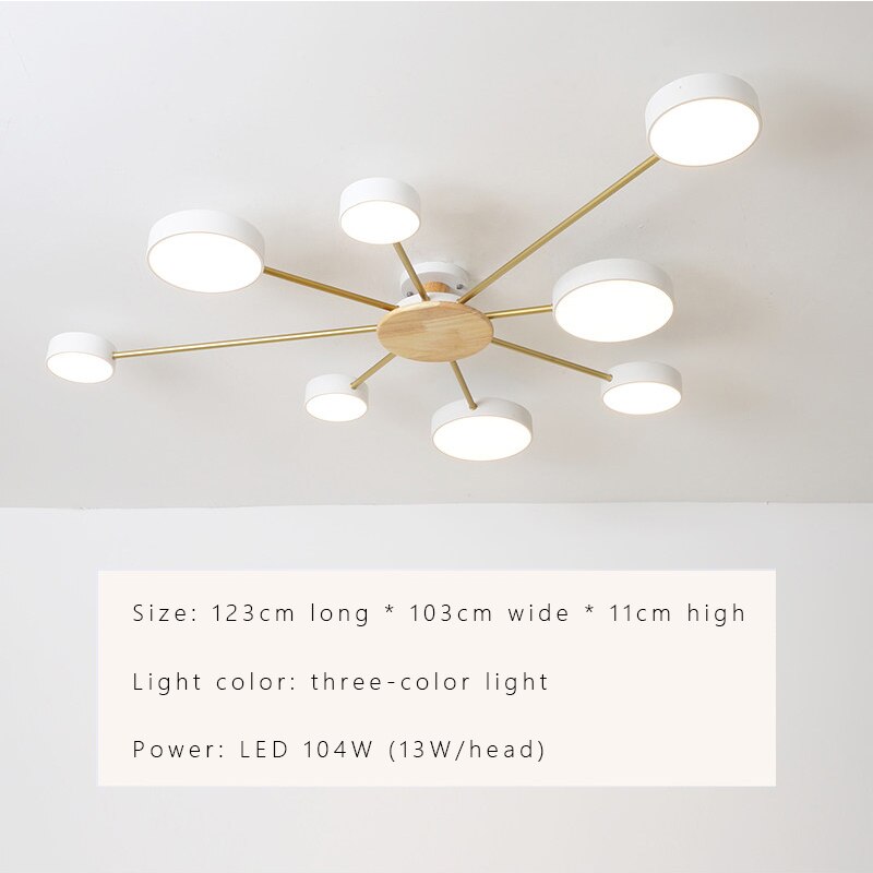 Luminax | Lampadario LED Moderno Scandinavo | Lersk