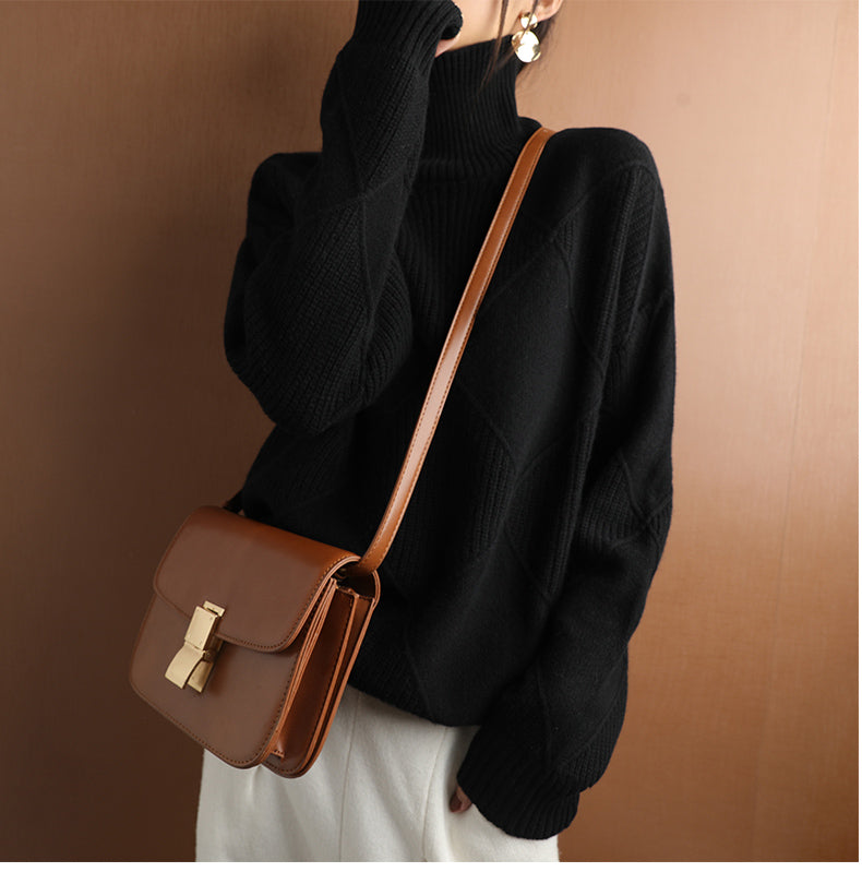 Liora Cashmere Turtleneck Sweater for Everyday Luxury | Lersk