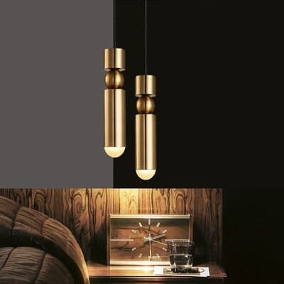 Gilded Bullet Lights | Lersk