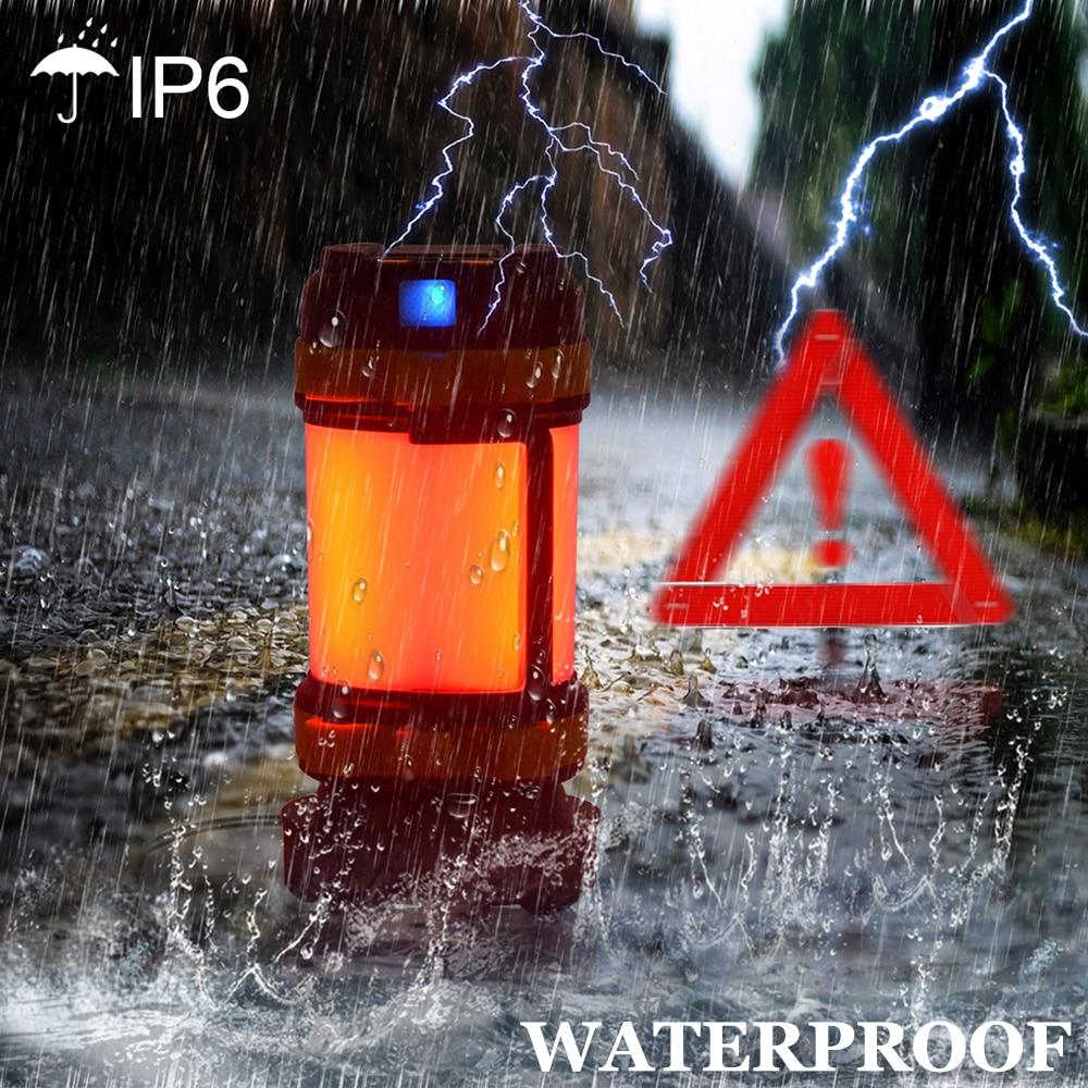 LumosPro Rechargeable Camping Lantern 3000mAh USB Charging | Lersk
