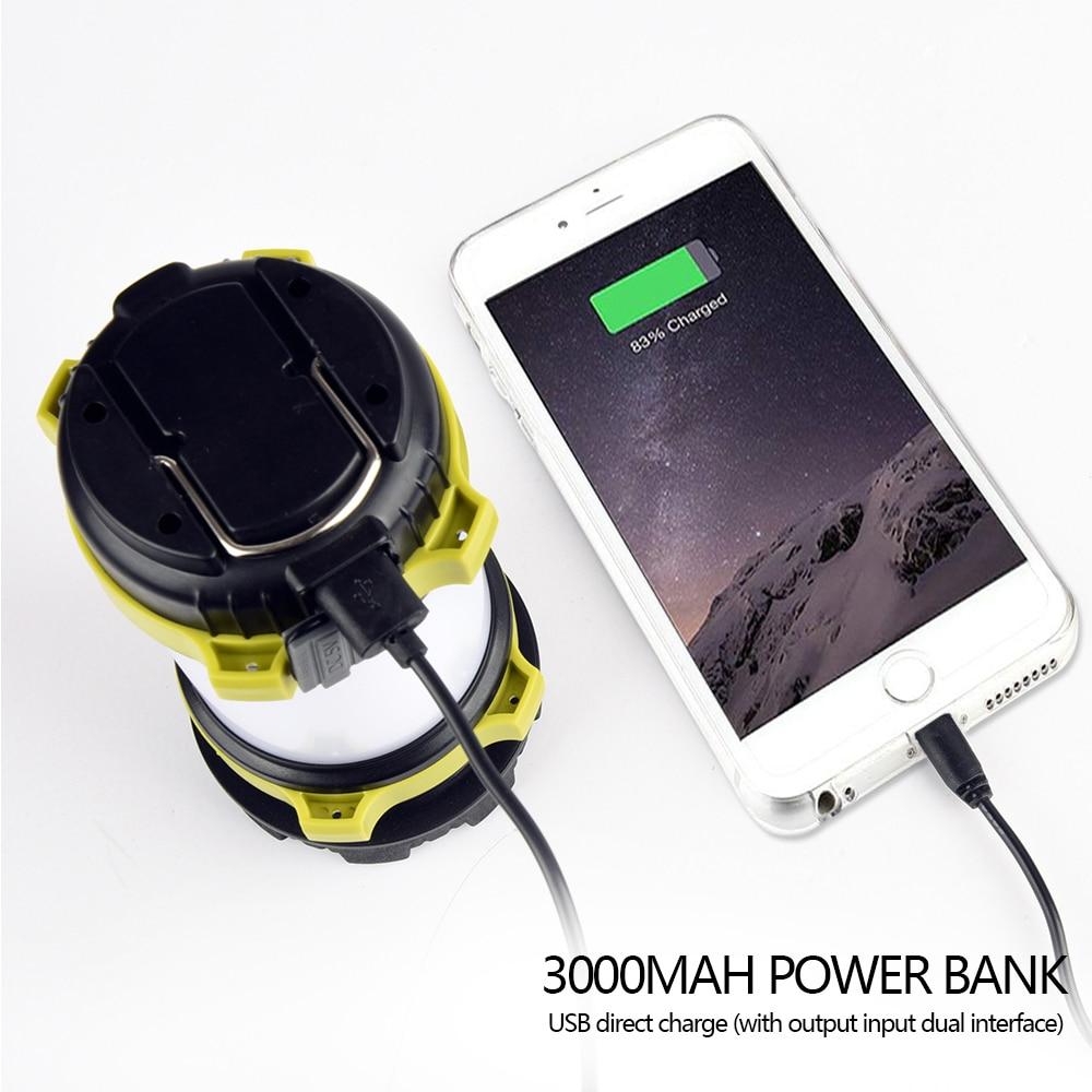 LumosPro Rechargeable Camping Lantern 3000mAh USB Charging | Lersk
