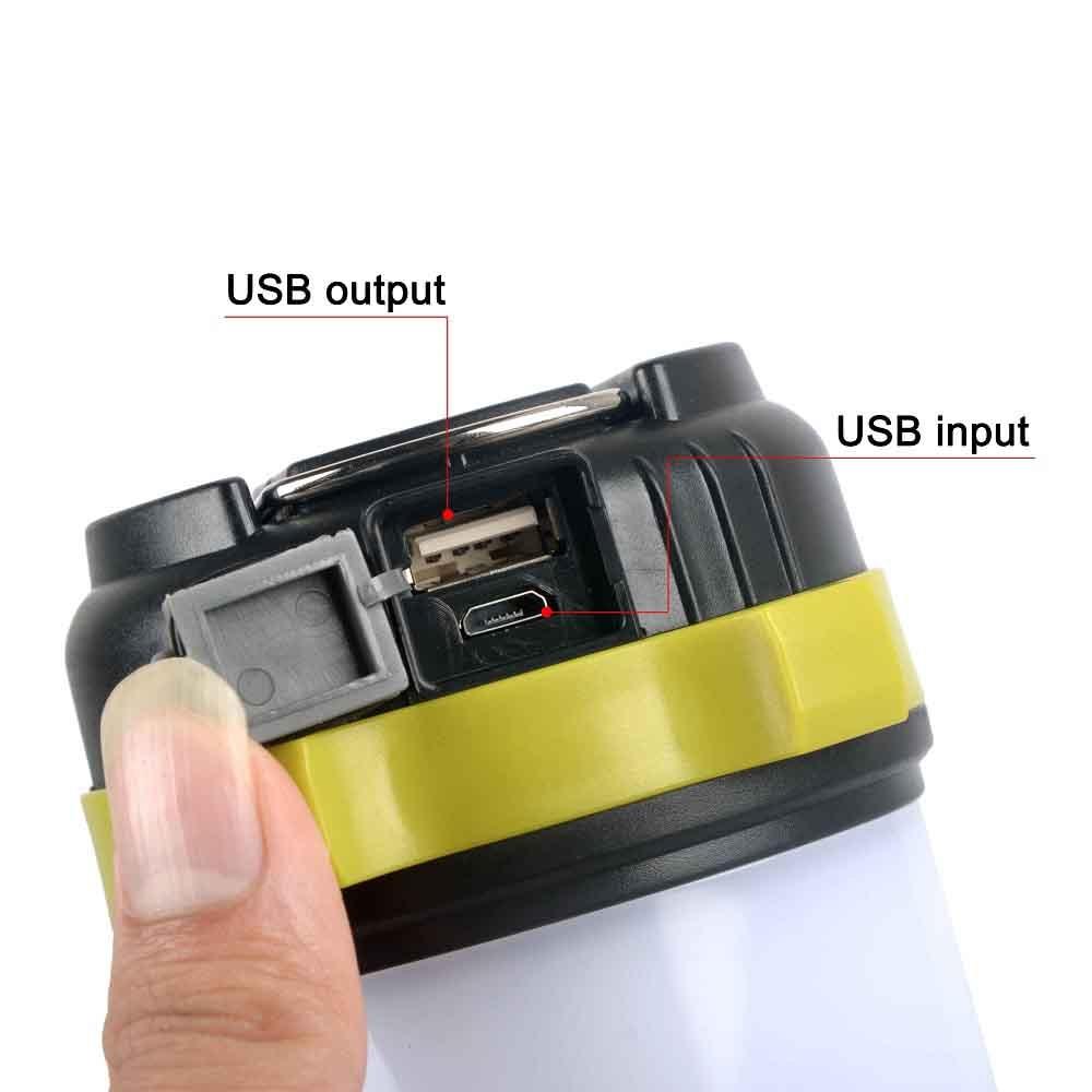 LumosPro Rechargeable Camping Lantern 3000mAh USB Charging | Lersk