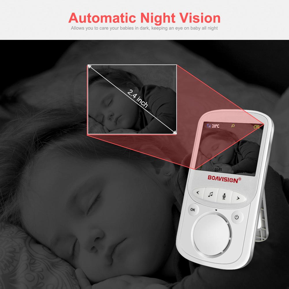 Monitor de Bebé Portátil Áudio e Vídeo AriaNest com Alcance de 160Ft | Lersk