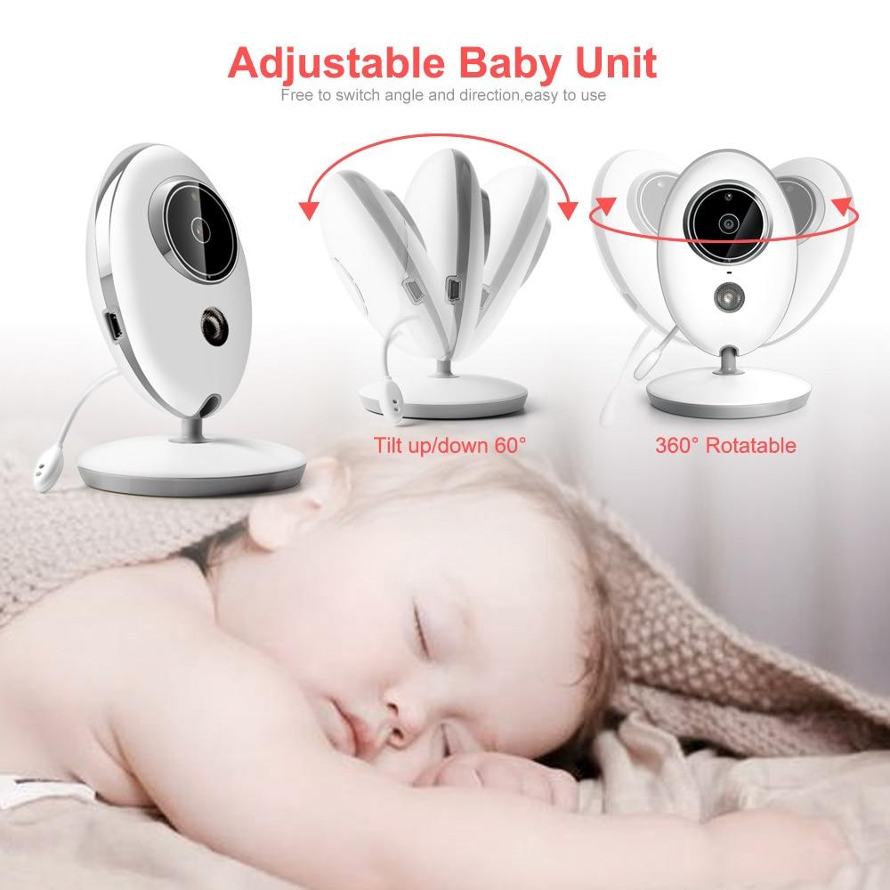 Monitor de Bebé Portátil Áudio e Vídeo AriaNest com Alcance de 160Ft | Lersk