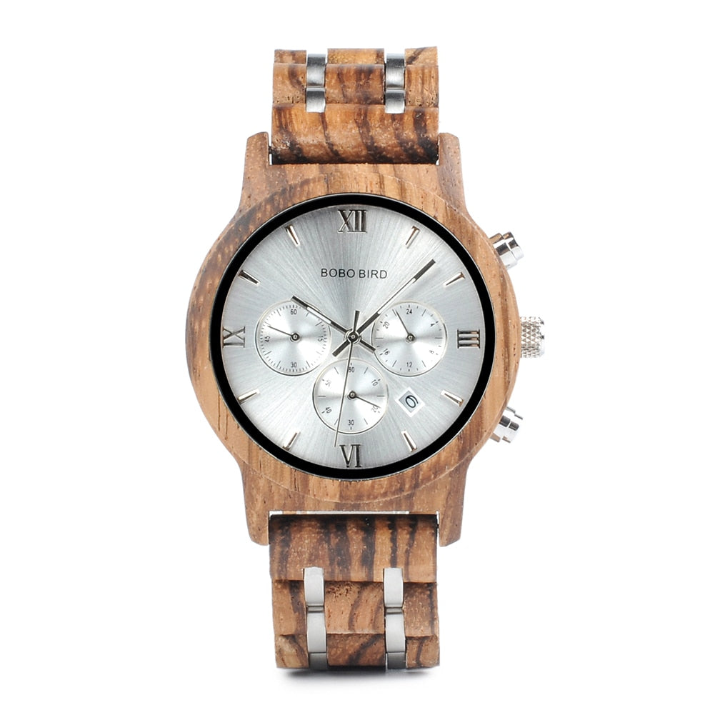TimberLuxe Wooden Watch 3ATM Water-Resistant Gift Box | Lersk
