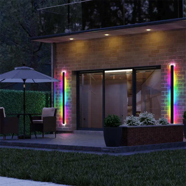 Luz de Pared Impermeable RGB LumaHaven para Interior y Exterior | Lersk