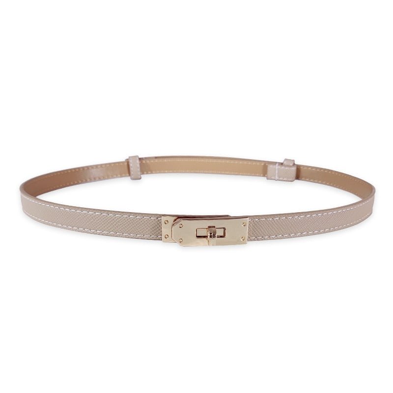 Customizable Women's Leather Belt Chic Versatile And Stylish Accessory For Modern Wardrobes | Lersk