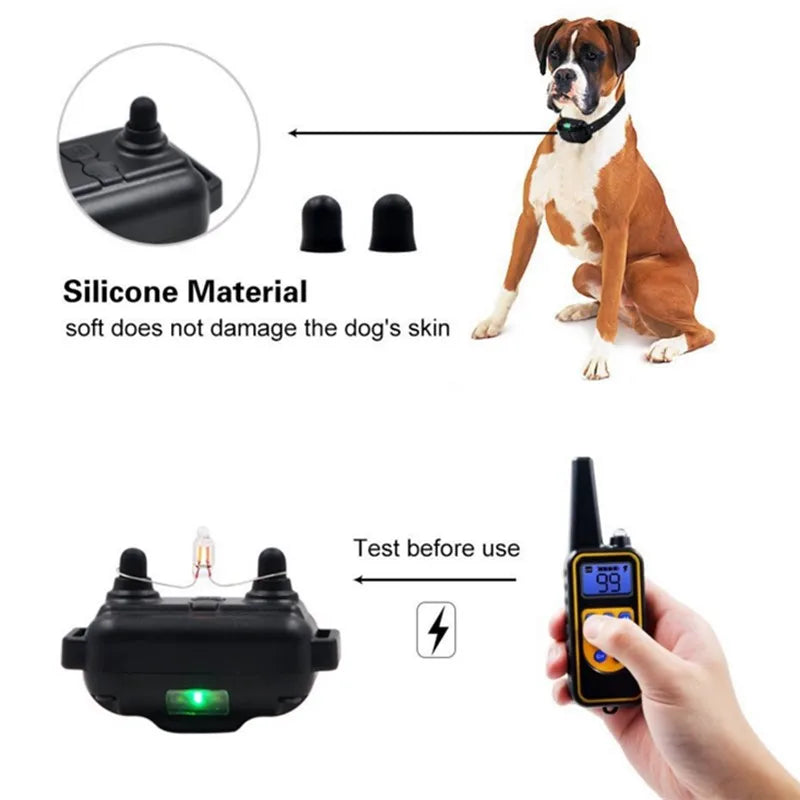 Kirrea Adjustable Waterproof Electric Dog Training Collar | Lersk