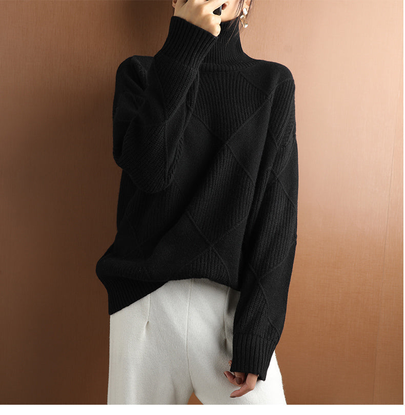 Liora Cashmere Turtleneck Sweater for Everyday Luxury | Lersk