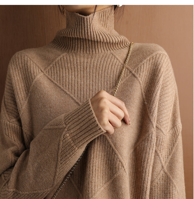 Liora Cashmere Turtleneck Sweater for Everyday Luxury | Lersk