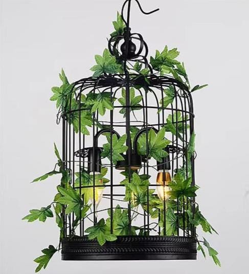 Thornwell Vintage Iron Cage Chandelier | Lersk