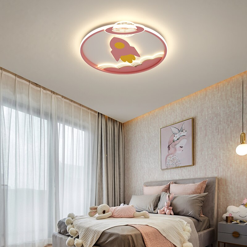 Orion Rocket Chandelier for Kids' Room | Lersk
