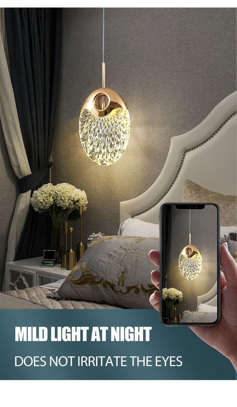 Aurelia Nordic 3-Style LED Pendant Light with Warm Glow | Lersk