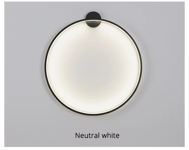 LumaNova Round Wall Light for Modern Minimalist Interiors | Lersk