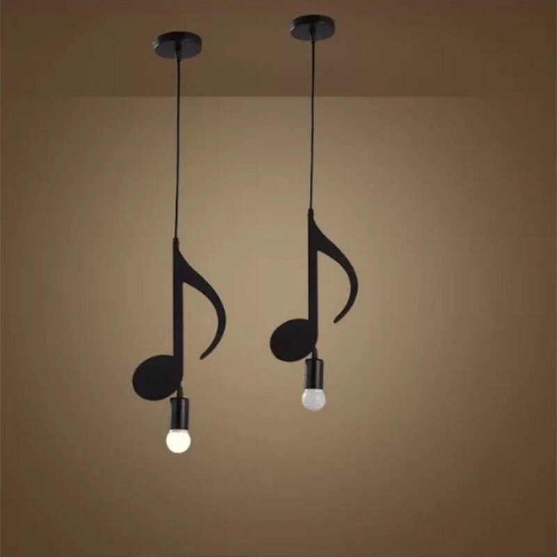 Auralis závěsné světlo ve tvaru noty, moderní severský design | Lersk