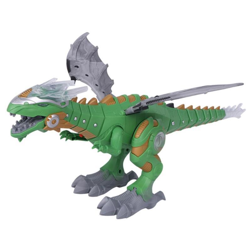Hračka robot dinosaurus BalmaRex s křídly, ocasem a zvukem pro děti | Lersk