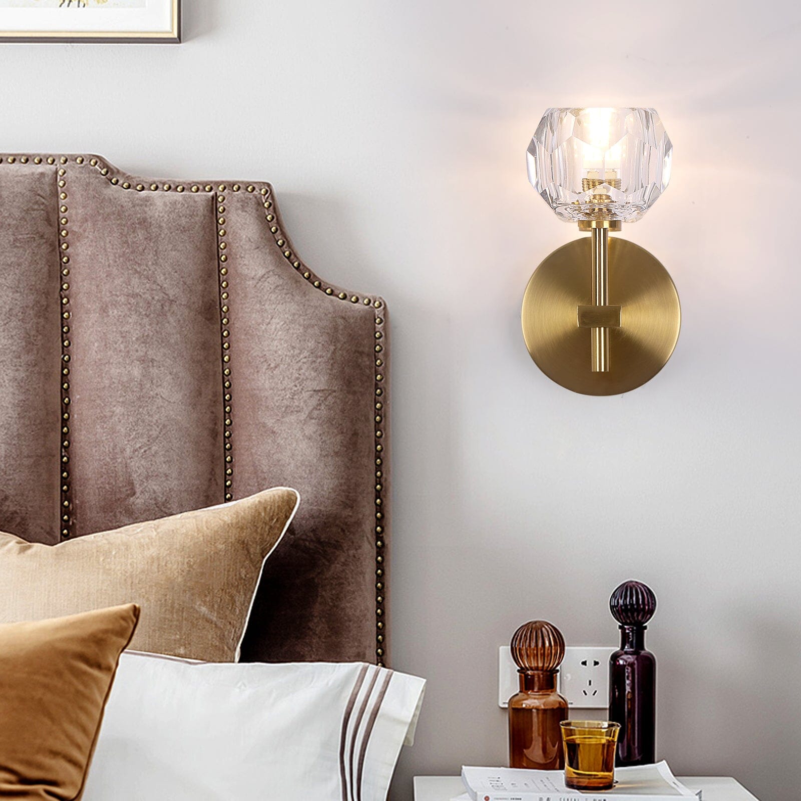 Lareine Crystal Wall Sconces | Lersk