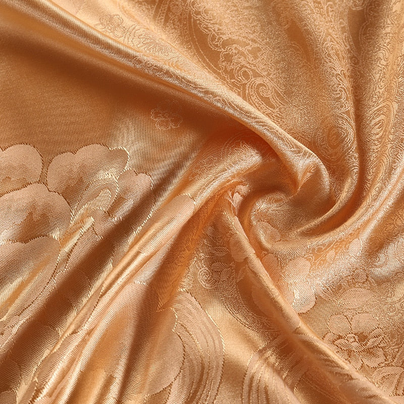 Povlečení Aurelia Satin Cotton s krajkou ve stříbrně hnědé | Lersk