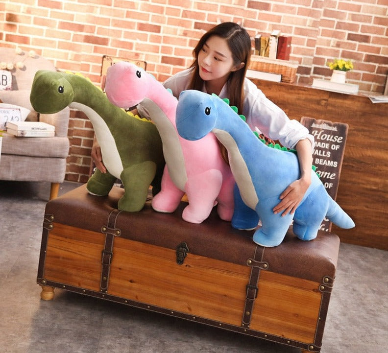 AuroraNest Giant Diplodocus Plush Dinosaur in Three Colors and Three Sizes | Lersk