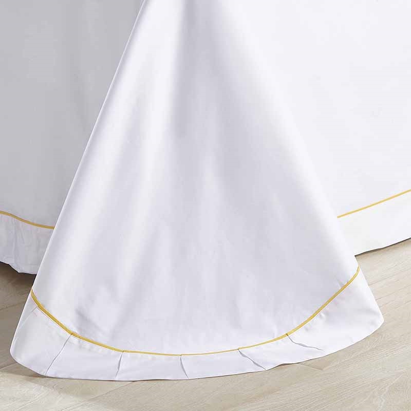 NovaLace Rainbow Stitch Egyptian Cotton Bedding Set | Lersk