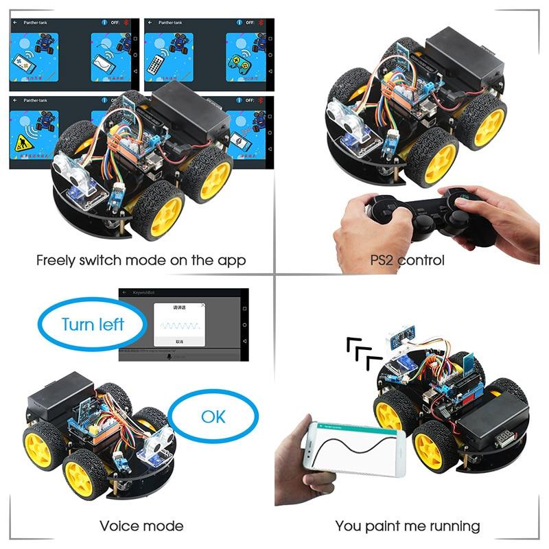 RoboCraft Beginner Arduino Robotics Kit For Learning | Lersk