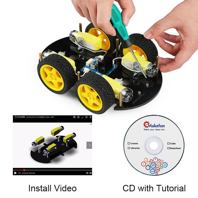 RoboCraft Beginner Arduino Robotics Kit For Learning | Lersk