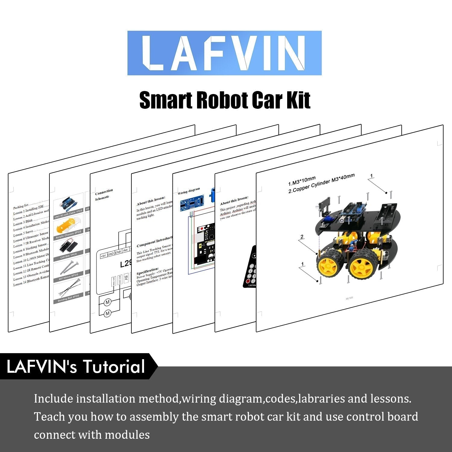 ByteRover Smart Robot Car Kit With UNO R3 And Bluetooth | Lersk