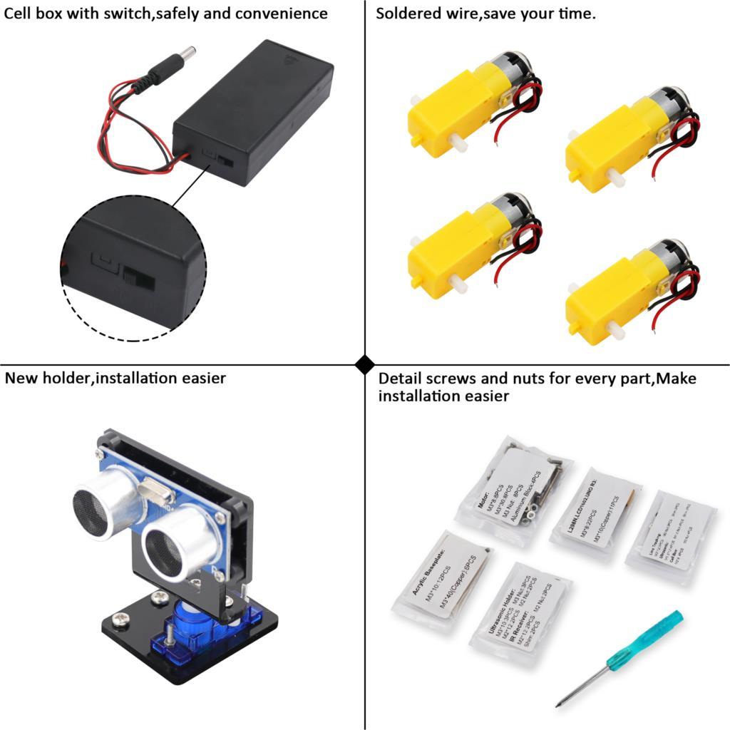 ByteRover Smart Robot Car Kit With UNO R3 And Bluetooth | Lersk