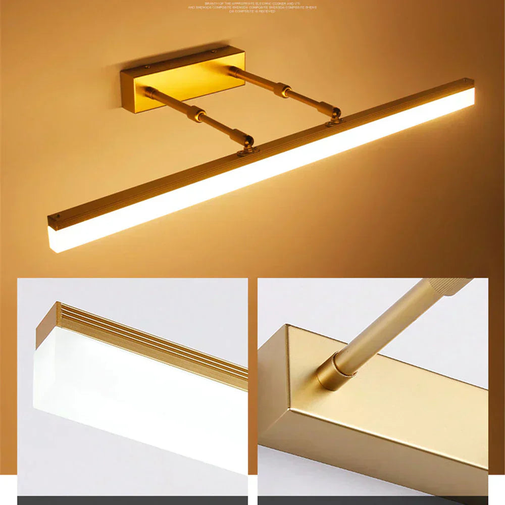 Lampada da parete specchio da bagno impermeabile a LED per case moderne | Lersk