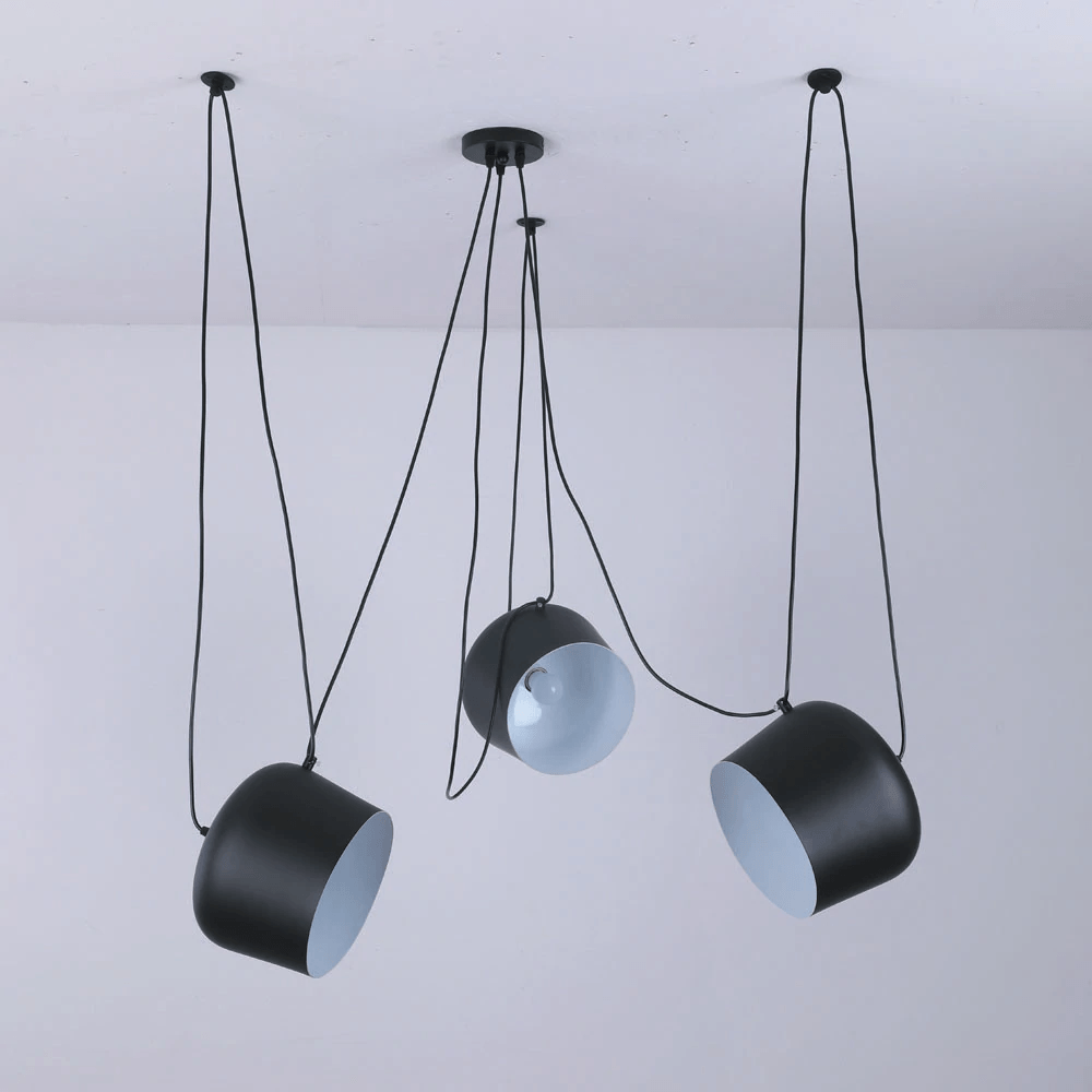 Drum Pendant Light Elegant Cable Hanging Lamp For Kitchen Bedroom Office Home Decor | Lersk