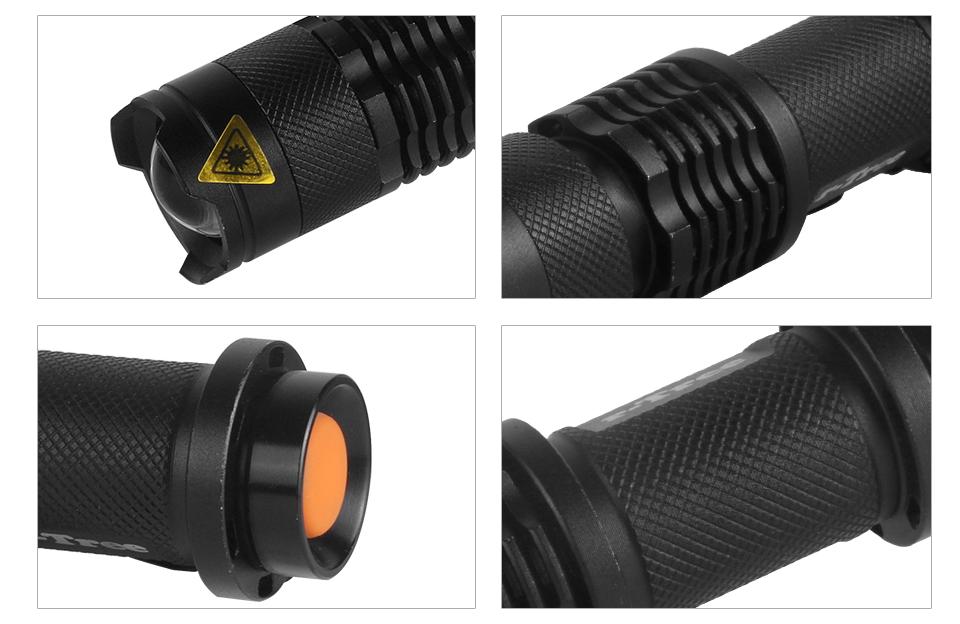 Kompaktes 3000 Lumen Fahrradlicht mit einstellbarem Fokus | Lersk