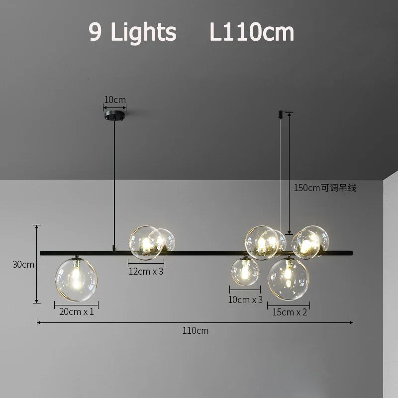 Marlow Globe Chandelier | Lersk