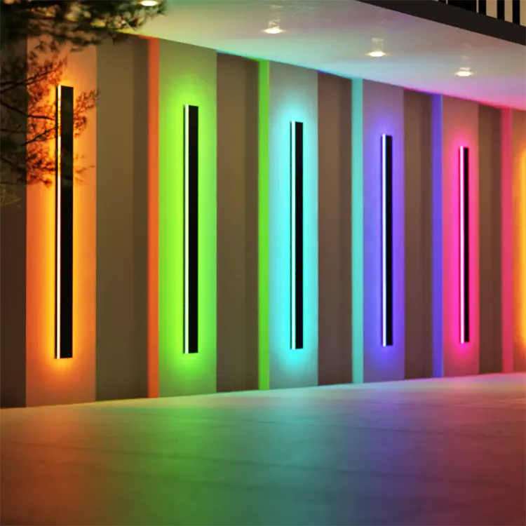Luz de Pared Impermeable RGB LumaHaven para Interior y Exterior | Lersk