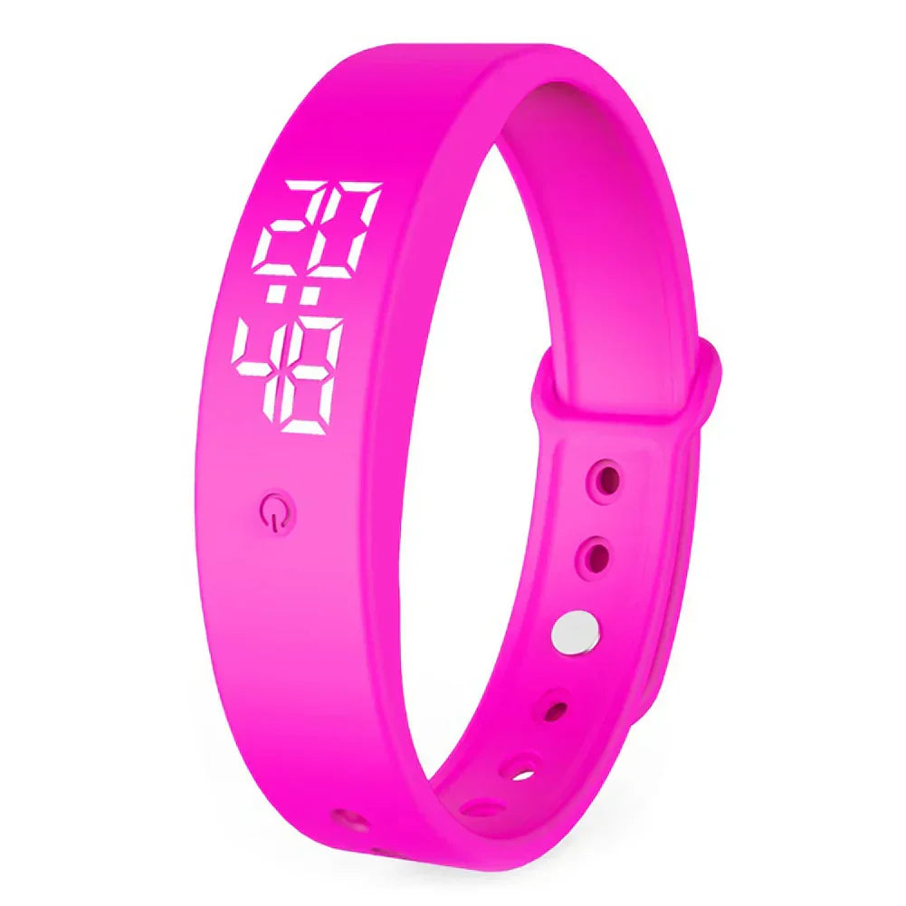 BraceletV9 Wasserdichte Smartwatch mit Vibrationsalarm für den täglichen Gebrauch und zuverlässige Zeitmessung | Lersk