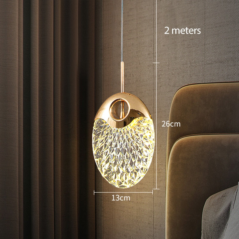 Aurelia Nordic 3-Style LED Pendant Light with Warm Glow | Lersk